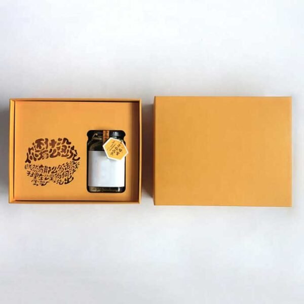Kraft Paper Gift Box for Honey Jar Packaging - Image 2