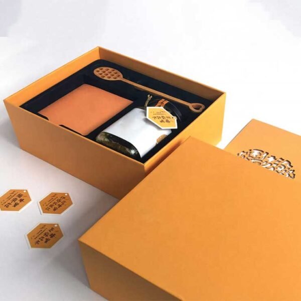 Kraft Paper Gift Box for Honey Jar Packaging - Image 3
