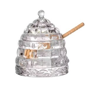 glass-honey-jar-with-lid-and-container
